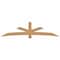 Ekena Millwork Alberta Smooth Timber Gable Bracket, Western Red Cedar, 108"W x 27"H x 5 1/2"D x 5 1/2"F, 6/12 Pitch GBW108X27X0606ALB00SWR - alternate 1